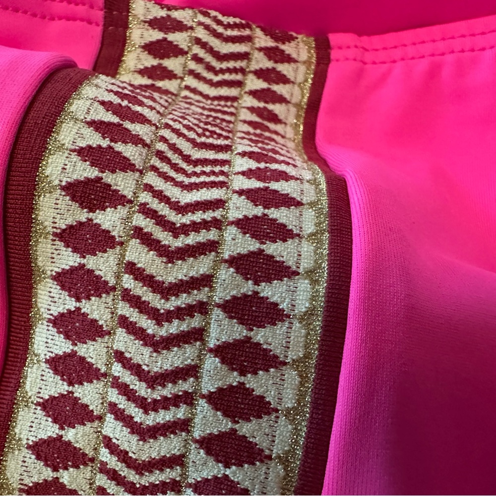 🔥 Lemlem High-Waisted Pink Bikini Bottoms. NWT. Hot pink! Medium. - Picture 9 of 9